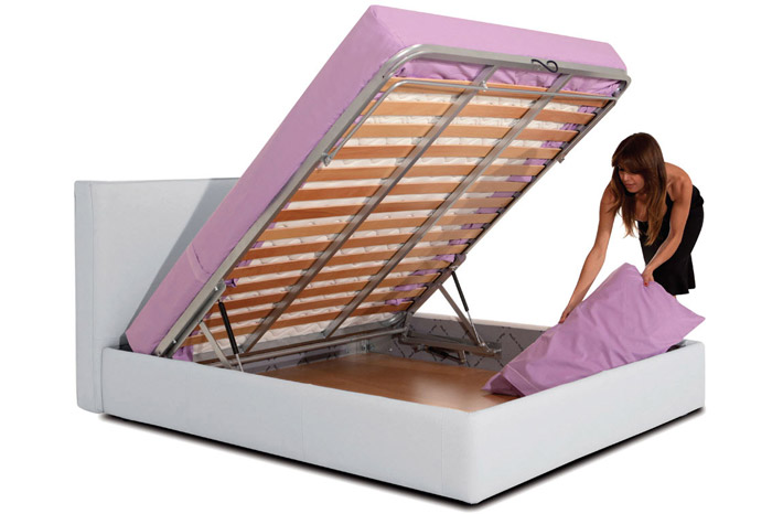 Letto in pelle Privacy foto 4