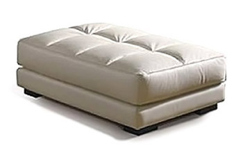 Pouff in pelle Reflex